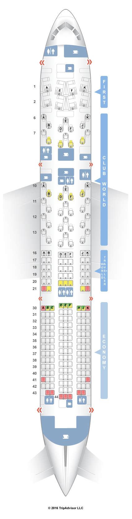 SeatGuru Seat Map British Airways